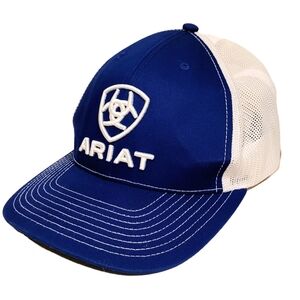 Ariat Blue and White Cap